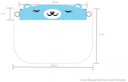 Face Shield | Full Face Reusable Personal Protection - Children - Image 3