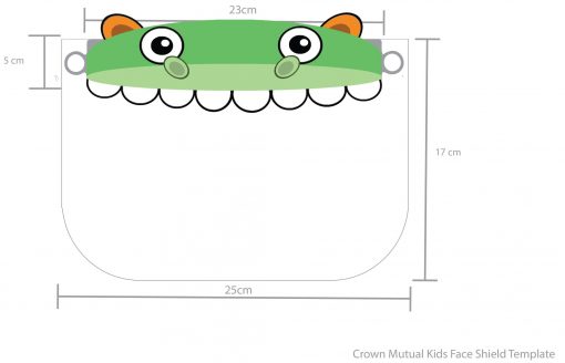 Face Shield | Full Face Reusable Personal Protection - Children - Image 5