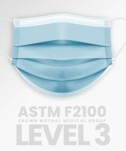 ASTM F2100 Level 3 | Surgical-Grade Face Masks | Box of 50